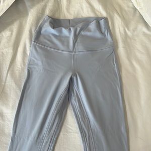 Pastel Blue Align leggings like new condition
